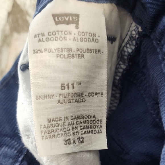 Levi's 511 Corduroy Pants - Picture 5 of 5